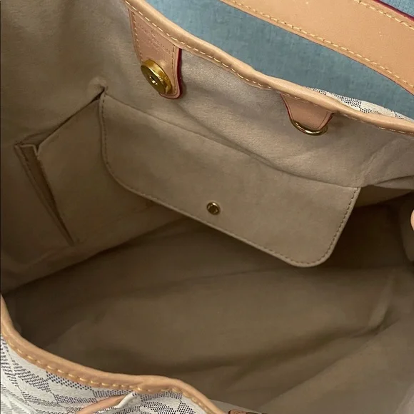 Checkered Hobo Galliera Shoulder Bag - Picture 7 of 9